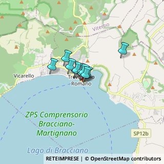 Mappa Via Umberto I, 00069 Trevignano Romano RM, Italia (0.73273)