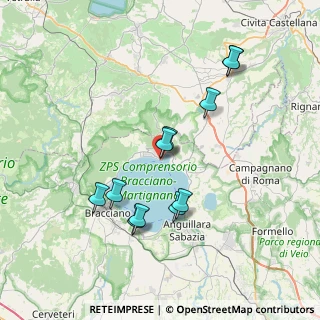 Mappa Via Umberto I, 00069 Trevignano Romano RM, Italia (7.41091)