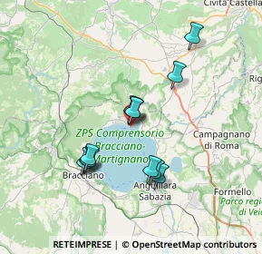 Mappa Via Umberto I, 00069 Trevignano Romano RM, Italia (6.42583)