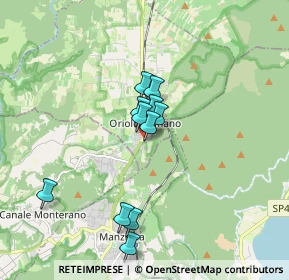 Mappa Via del Pisciarello, 01010 Oriolo Romano VT, Italia (1.46636)