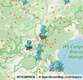 Mappa Via del Pisciarello, 01010 Oriolo Romano VT, Italia (5.18)