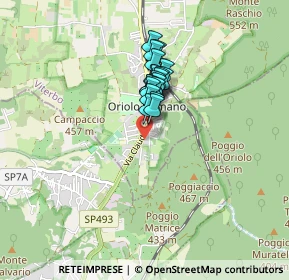 Mappa Via del Pisciarello, 01010 Oriolo Romano VT, Italia (0.5765)