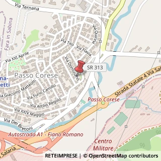 Mappa Via Domiziano, 29, 02032 Fara in Sabina, Rieti (Lazio)