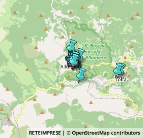 Mappa Via Civitavecchia, 00051 Allumiere RM, Italia (0.5)