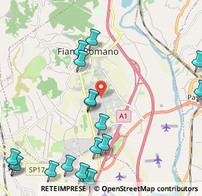 Mappa Via del Palombaro, 00065 Fiano Romano RM, Italia (3.07158)