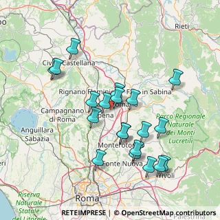 Mappa Via delle Sassete, 00065 Fiano Romano RM, Italia (15.543)
