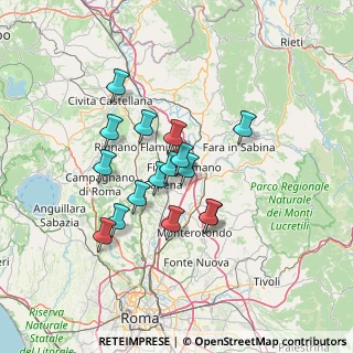 Mappa Via delle Sassete, 00065 Fiano Romano RM, Italia (11.55125)