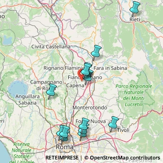 Mappa Via delle Sassete, 00065 Fiano Romano RM, Italia (18.43286)