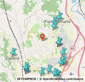 Mappa Via delle Sassete, 00065 Fiano Romano RM, Italia (2.91353)