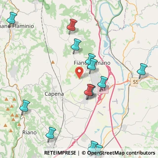 Mappa Via delle Sassete, 00065 Fiano Romano RM, Italia (5.40077)