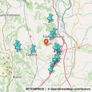 Mappa Via delle Sassete, 00065 Fiano Romano RM, Italia (3.81)