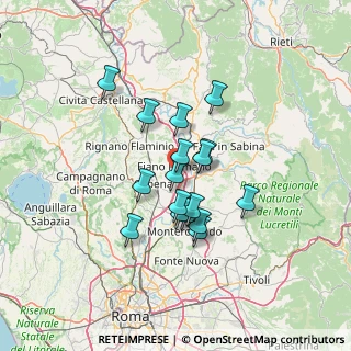 Mappa Via Venezia, 00065 Fiano Romano RM, Italia (11.00412)