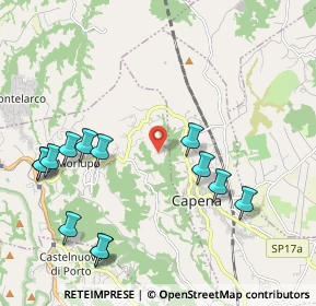 Mappa Via Sterpareti, 00067 Morlupo RM, Italia (2.50769)