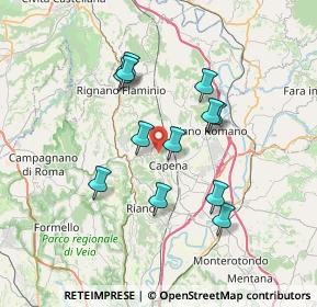 Mappa Via Sterpareti, 00067 Morlupo RM, Italia (6.50833)