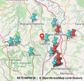 Mappa Via Sterpareti, 00067 Morlupo RM, Italia (8.9835)