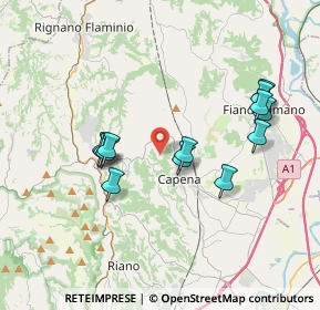 Mappa Via Sterpareti, 00067 Morlupo RM, Italia (3.74308)