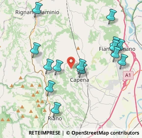 Mappa Via Sterpareti, 00067 Morlupo RM, Italia (4.45429)