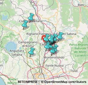 Mappa Via Sterpareti, 00067 Morlupo RM, Italia (9.04571)