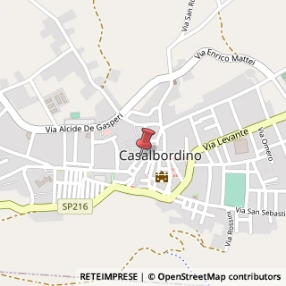 Mappa Via Roma,  41, 66021 Casalbordino, Chieti (Abruzzo)