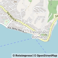 Map Trevignano Romano