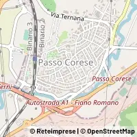 Mapa Fara in Sabina