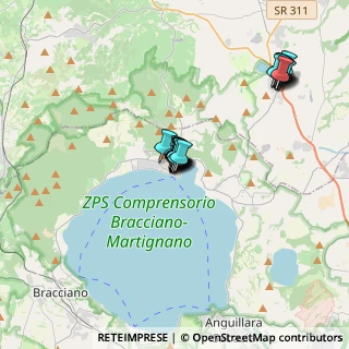 Mappa Piazza Vittorio Emanuele III, 00069 Trevignano Romano RM, Italia (3.235)