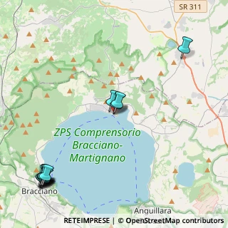 Mappa Piazza Vittorio Emanuele, 00069 Trevignano Romano RM, Italia (6.43643)