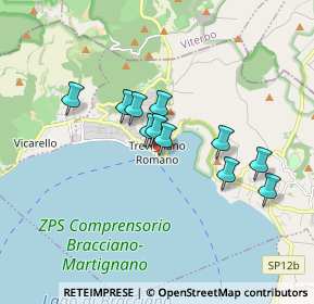 Mappa Piazza Vittorio Emanuele III, 00069 Trevignano Romano RM, Italia (1.40091)