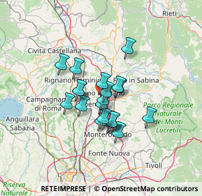 Mappa , 00065 Fiano Romano RM, Italia (9.597)