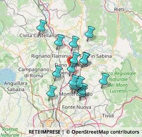 Mappa , 00065 Fiano Romano RM, Italia (11.07353)