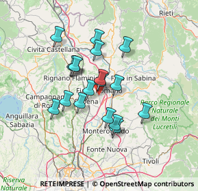 Mappa , 00065 Fiano Romano RM, Italia (11.44333)