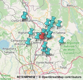 Mappa , 00065 Fiano Romano RM, Italia (9.94211)