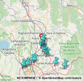 Mappa , 00065 Fiano Romano RM, Italia (15.55357)