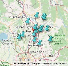 Mappa , 00065 Fiano Romano RM, Italia (10.35733)