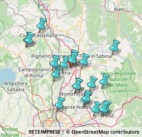 Mappa , 00065 Fiano Romano RM, Italia (15.453)