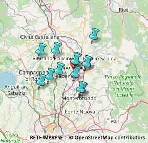 Mappa , 00065 Fiano Romano RM, Italia (9.29385)