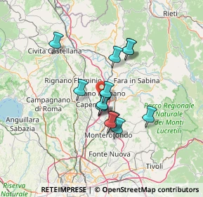 Mappa , 00065 Fiano Romano RM, Italia (10.89615)