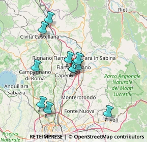 Mappa , 00065 Fiano Romano RM, Italia (13.56364)