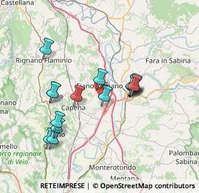 Mappa , 00065 Fiano Romano RM, Italia (6.93733)