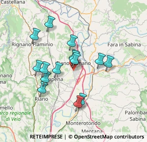 Mappa , 00065 Fiano Romano RM, Italia (6.45333)