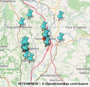 Mappa , 00065 Fiano Romano RM, Italia (6.60316)