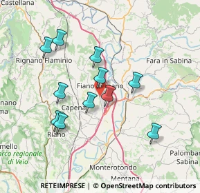 Mappa , 00065 Fiano Romano RM, Italia (6.91182)