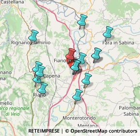 Mappa , 00065 Fiano Romano RM, Italia (5.95882)