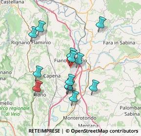 Mappa , 00065 Fiano Romano RM, Italia (6.82462)