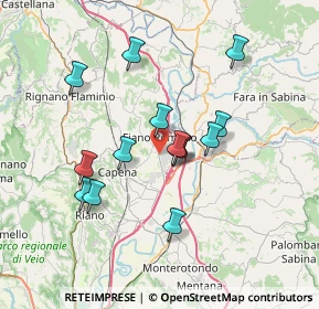 Mappa , 00065 Fiano Romano RM, Italia (6.52929)