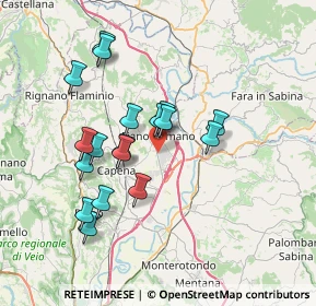 Mappa , 00065 Fiano Romano RM, Italia (6.88111)