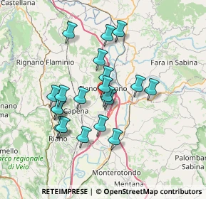 Mappa , 00065 Fiano Romano RM, Italia (6.457)