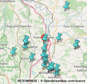 Mappa , 00065 Fiano Romano RM, Italia (9.434)