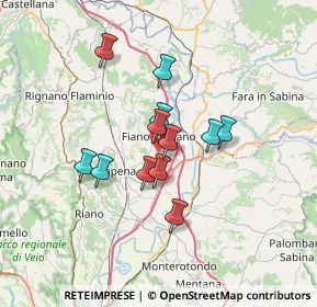 Mappa , 00065 Fiano Romano RM, Italia (5.36833)