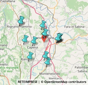 Mappa , 00065 Fiano Romano RM, Italia (6.098)